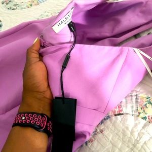 Halston dress perfect for a summer event/wedding!